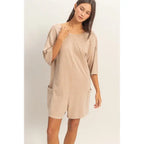 Jessica Mineral Wash Romper