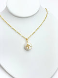 Madison Enamel Cross Necklace